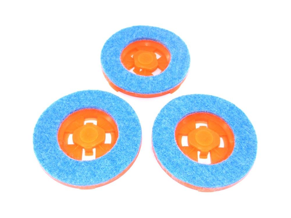 Escobilla Enceradora Piso Flotante Con Fieltro Kit