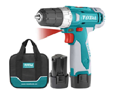 Taladro Inalámbrico Total 12V Con Batería De Litio-1