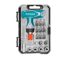 Juego Atornillador 18 Pcs Intercambiables Total-1