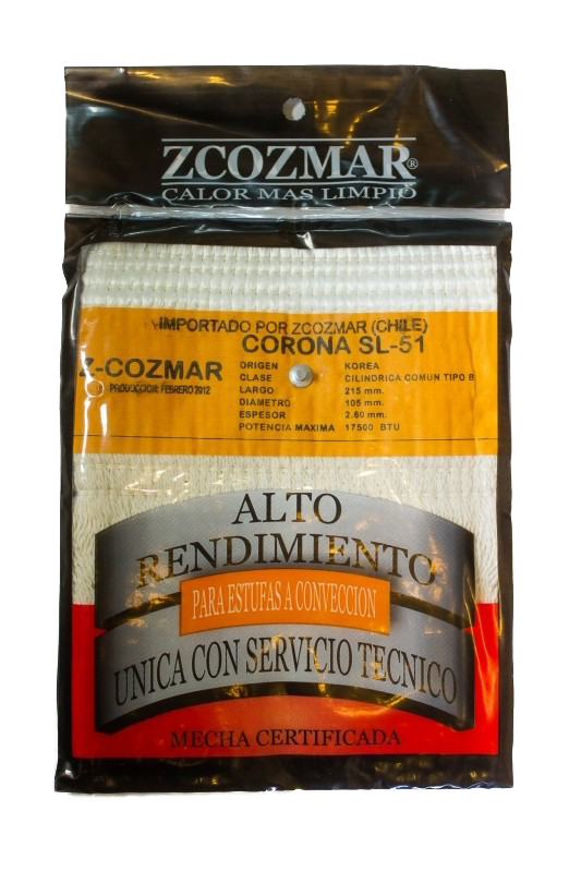 Mecha Zetacom Estufa Corona Sl-51-1