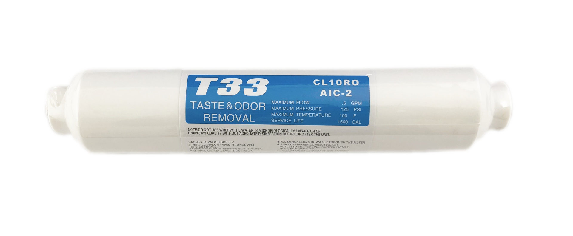 Filtro De Agua Lineal Externo Refrigerador Purifywater