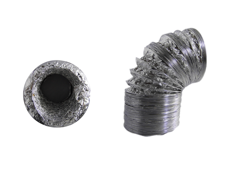 Tubo Vapor De Aluminio Para Secadora 90Mm X 2,5 Metros-2