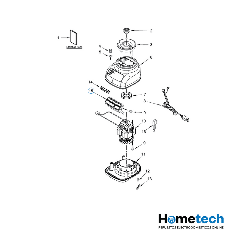 Tarjeta Control Para Licuadora Kitchenaid W10634672 Original-4