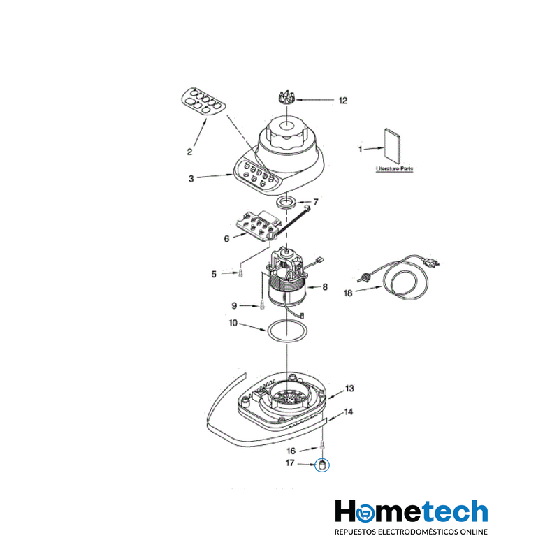 Pata Soporte Inferior Para Batidora Kitchenaid Original-3