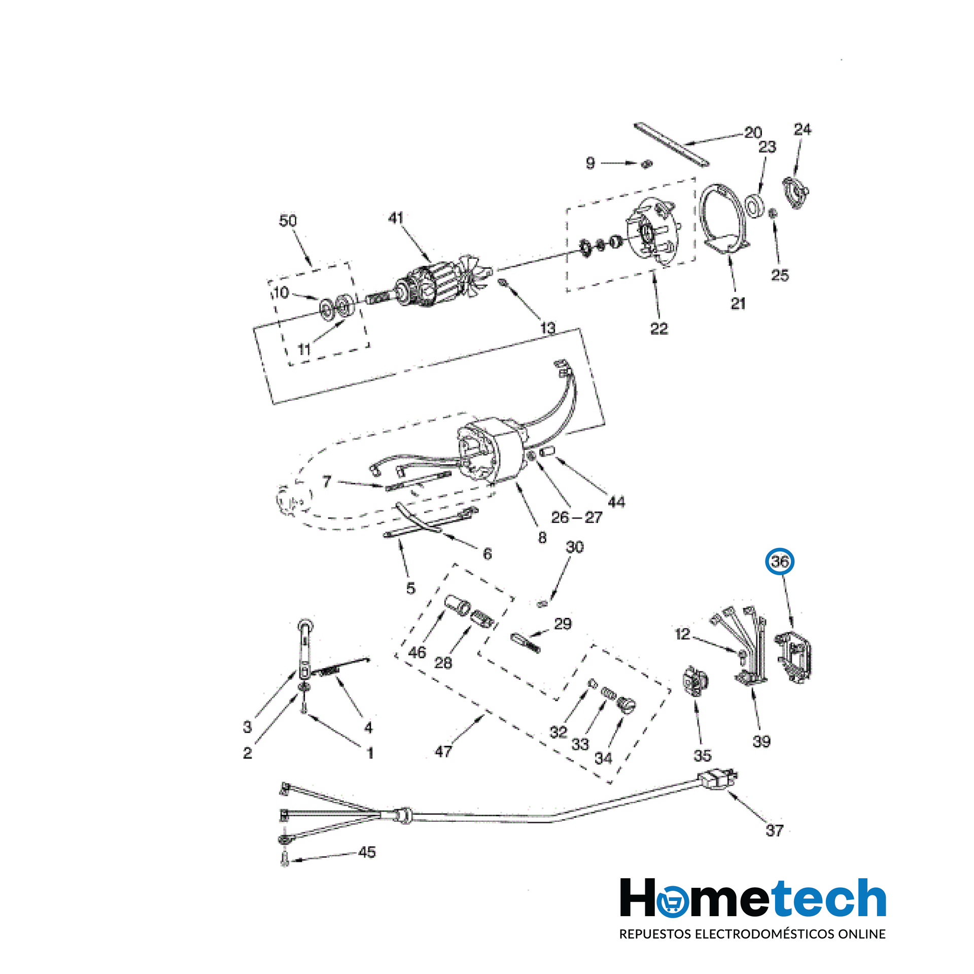 Placa Control De Velocidad Para Batidora Kitchenaid Original