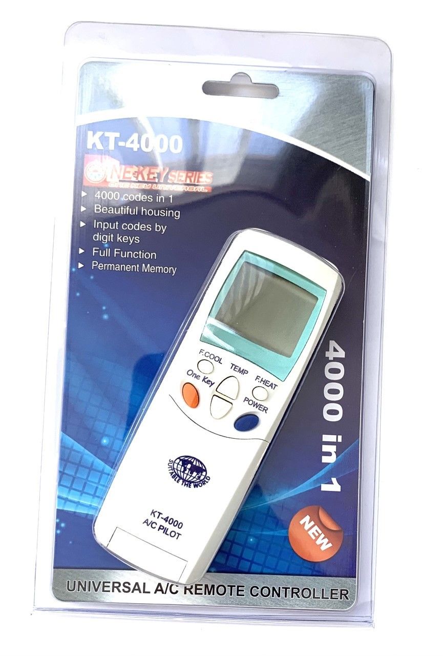 Control Remoto Universal Para Aire Acondicionado Kt-4000-1