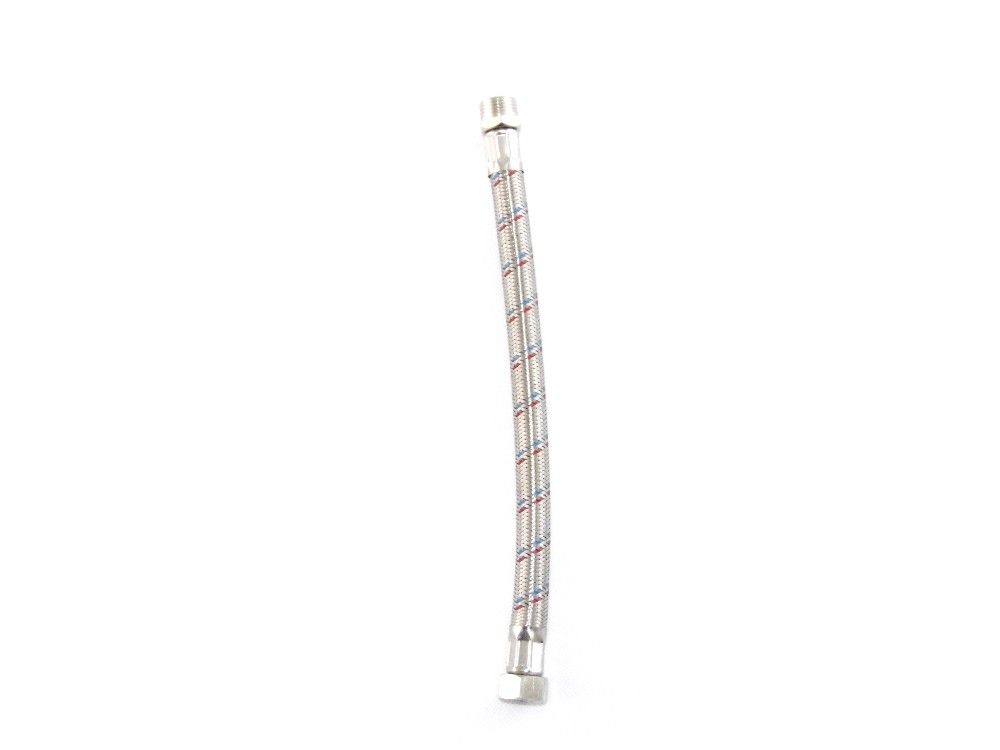 Flexible Agua He-Hi 1/2 30 Cm Para Calefont Acero