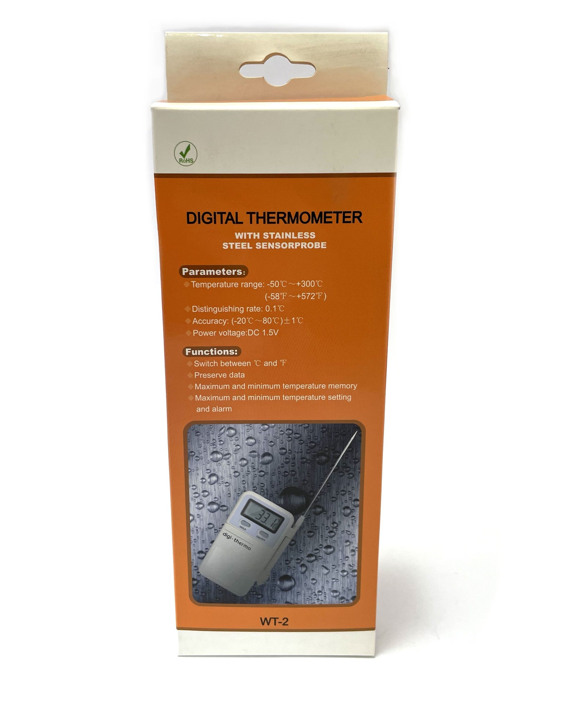 Termómetro Digital Profesional Wt-2