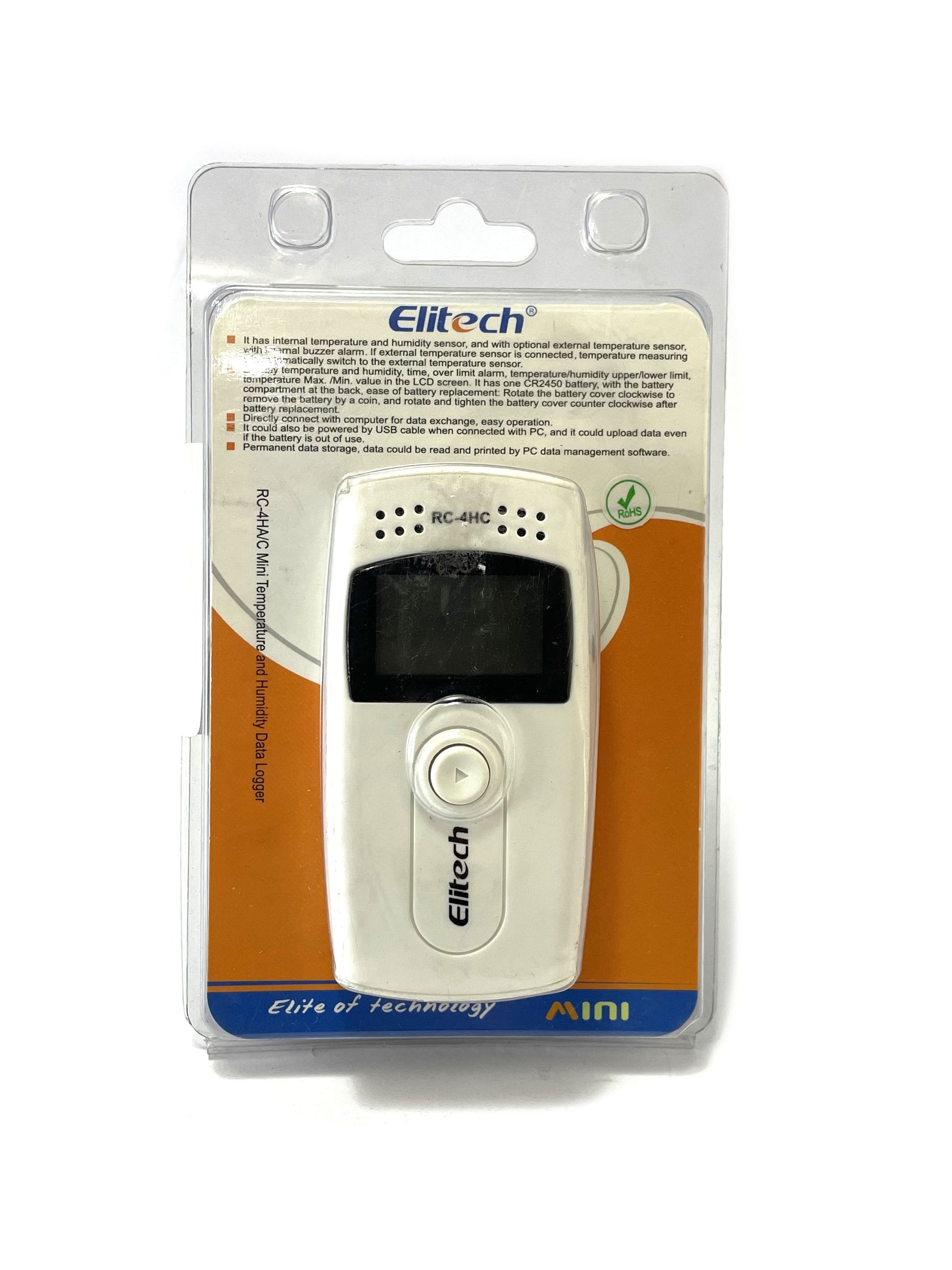 Termómetro Humedad Data Logger Elitech-1
