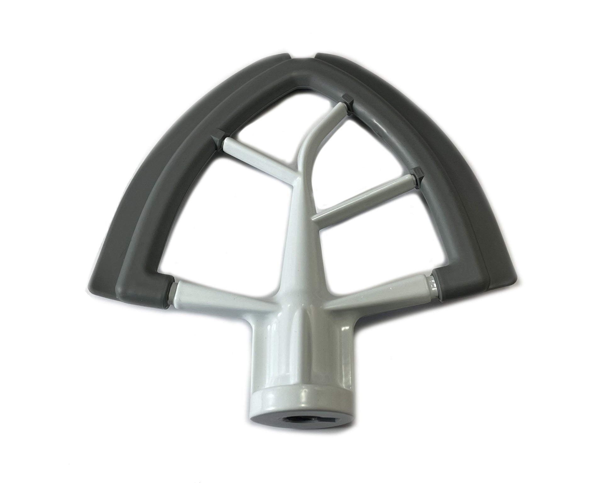 Batidor Para Kitchenaid Blanco Con Goma