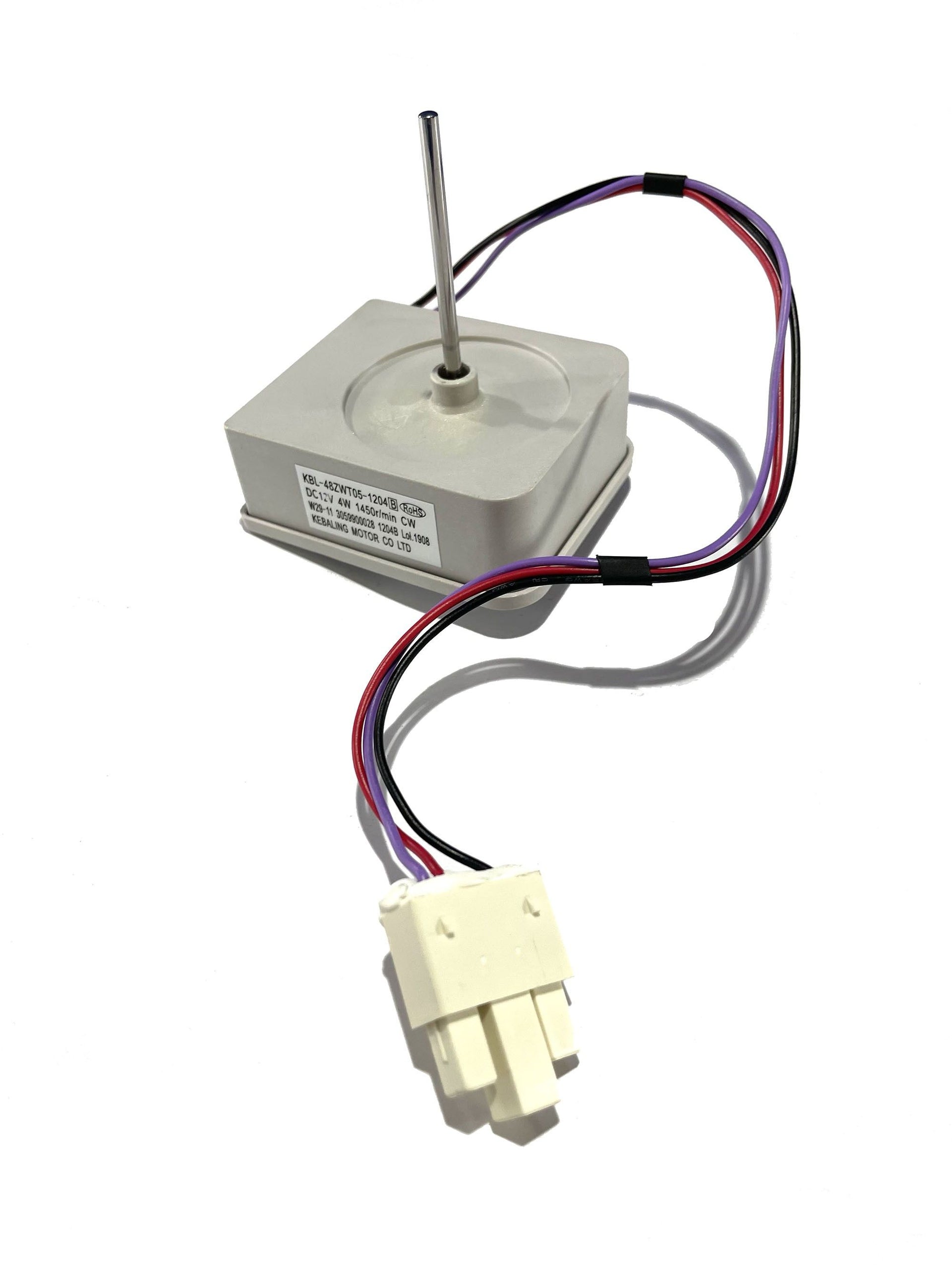 Ventilador No Frost Haier/Fdv/12V 4W Eje 4.5 Cm