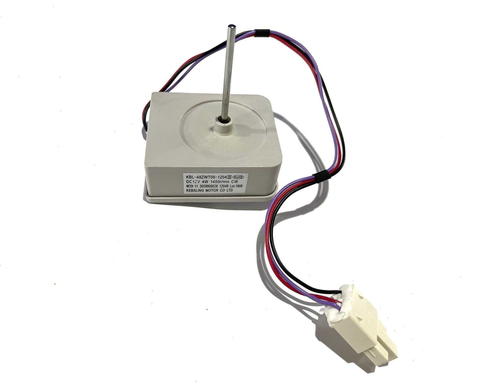 Ventilador No Frost Haier/Fdv/12V 4W Eje 4.5 Cm