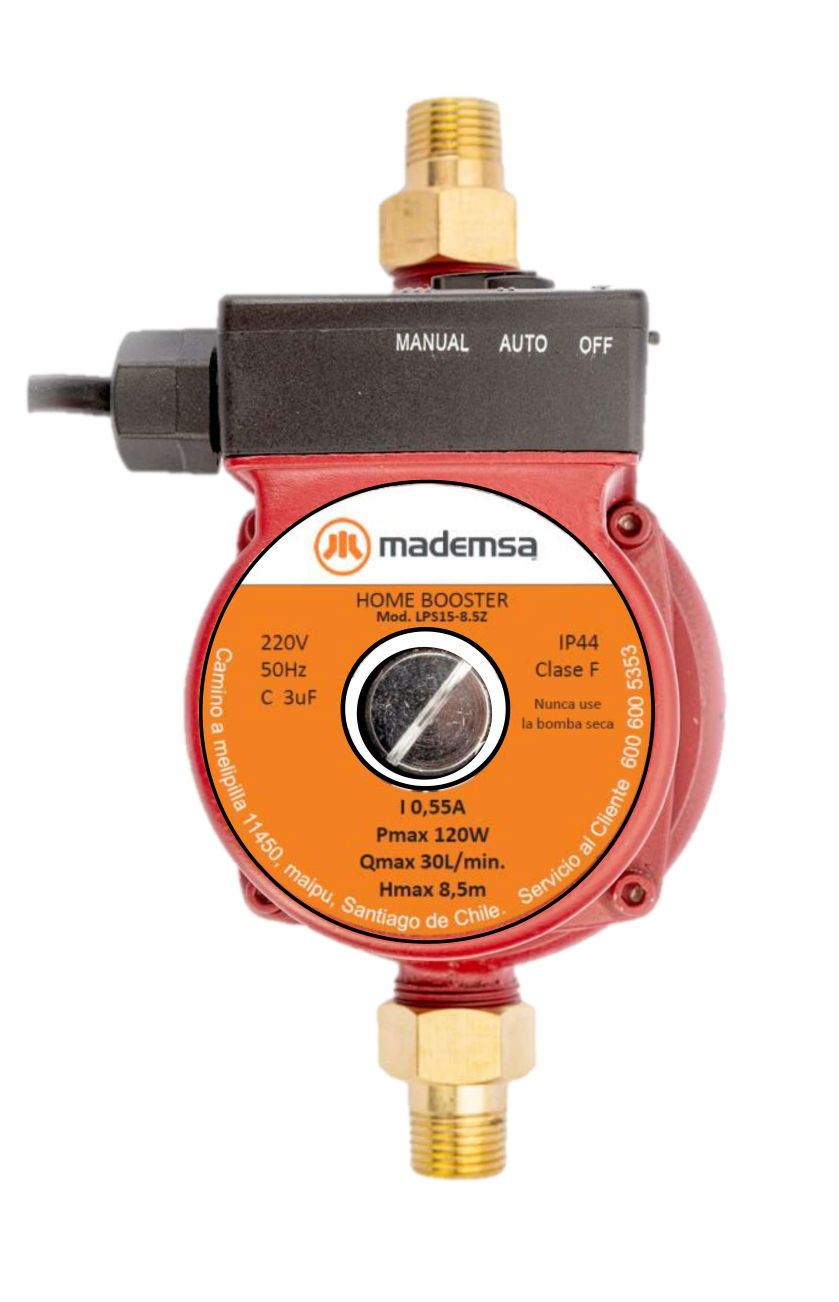 Bomba Aumento Presión De Agua Calefont Home Booster
