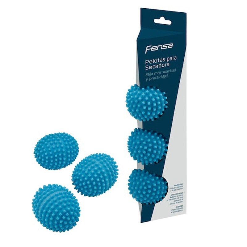 Set De 3 Pelotas Fensa Para Secadora De Ropa