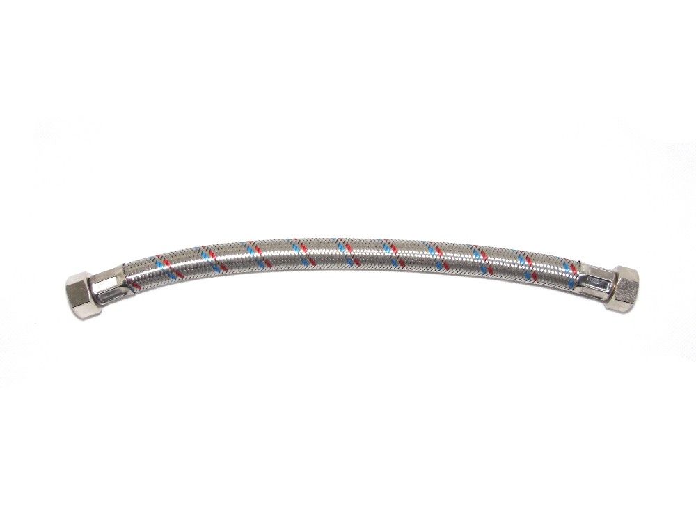 Flexible Agua Hi 1/2 30 Cm Acero