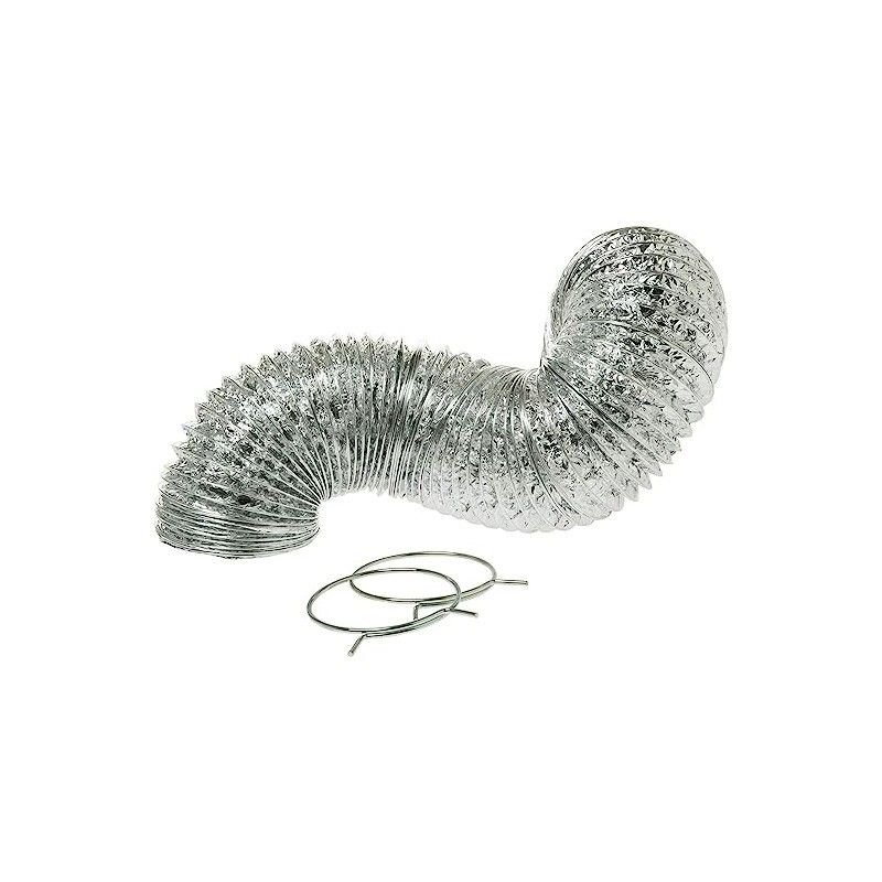 Tubo Vapor Aluminio Secadora General Electric 100Mm X 2 Mts