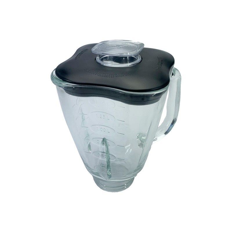 Vaso De Vidrio Con Tapa Para Licuadora Somela Bl-2200