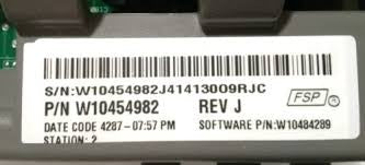 Tarjeta Whirlpool 4982 Wtw5550-2