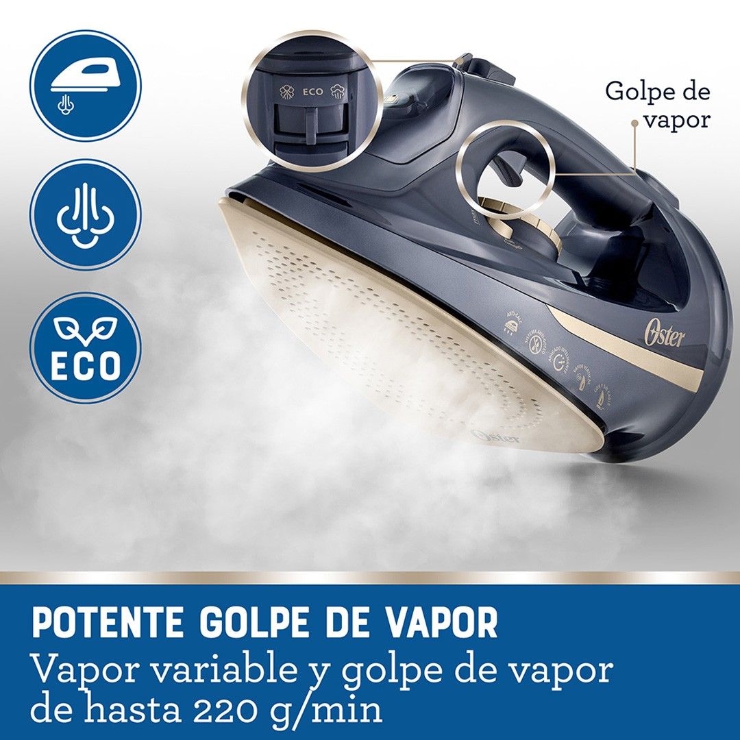 Plancha De Vapor Inalámbrica Oster® 2 En 1 Gcstcc5000-5