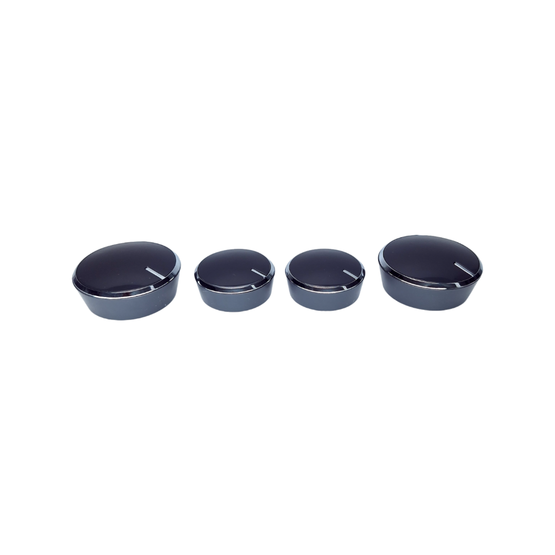 Kit 4 Perillas Para Centro De Lavado Mabe 234D3021G001 Original-2