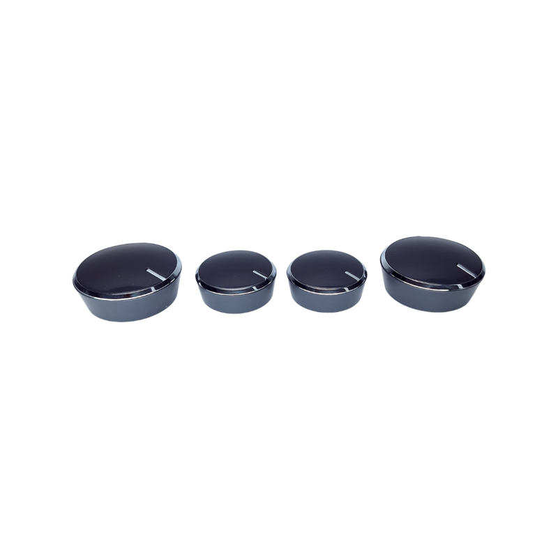 Kit 4 Perillas Para Centro De Lavado Mabe 234D3021G001 Original-2