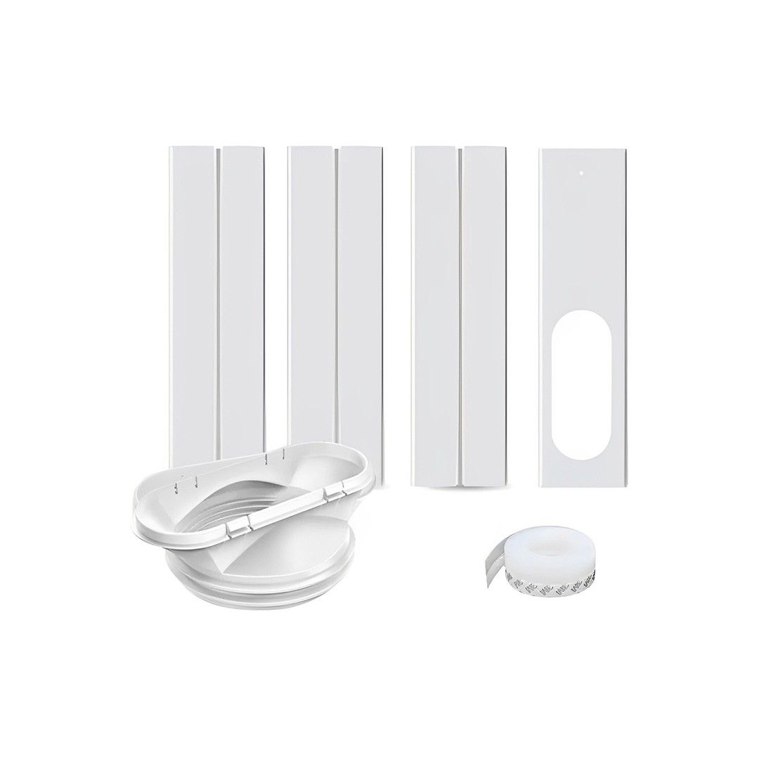 Set Canaleta Para Aire Acondicionado Portátil Ventanal 2,2 Mts