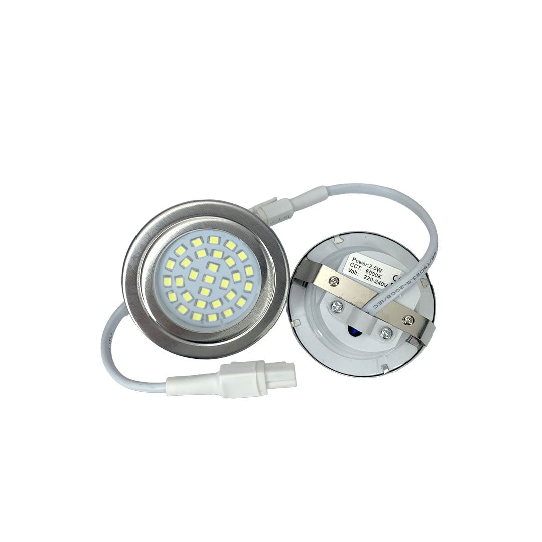 Kit 2 Focos Led Para Campana 64 Mm 220V 2,5W-1