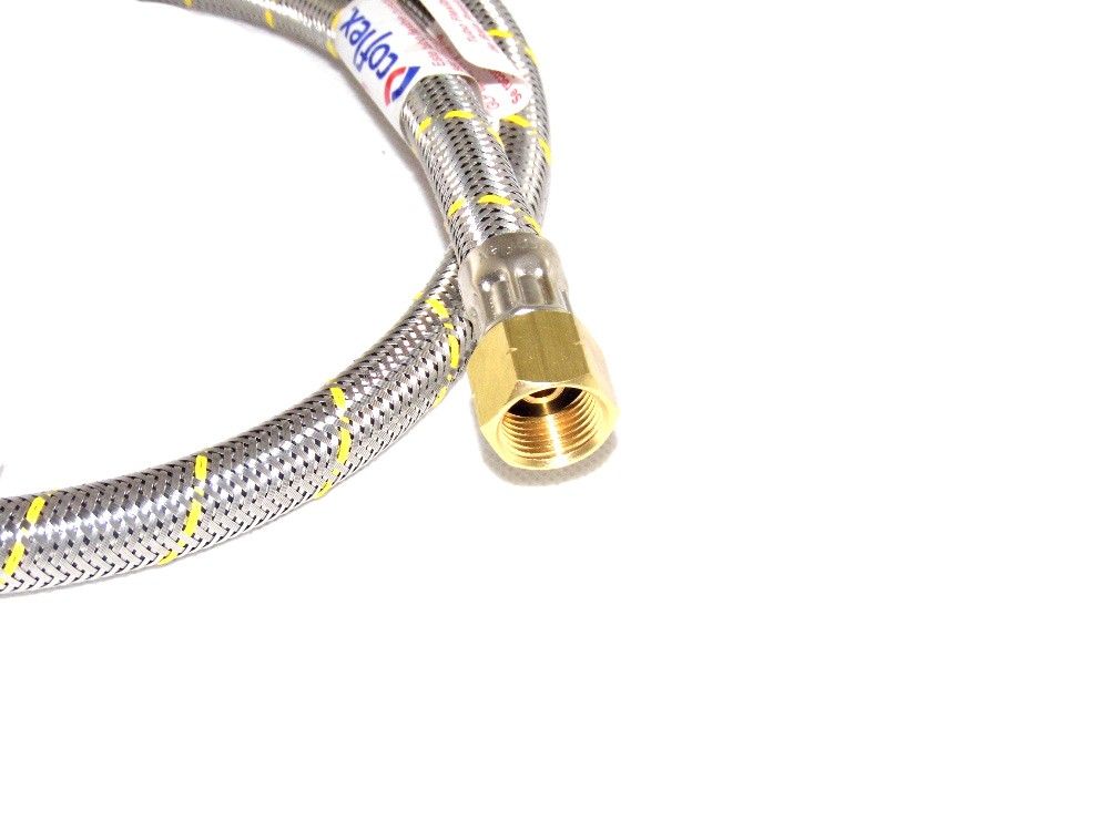 Flexible Cocina Gas Hi 1/2 X 3/8 Izq.100 Cm-6