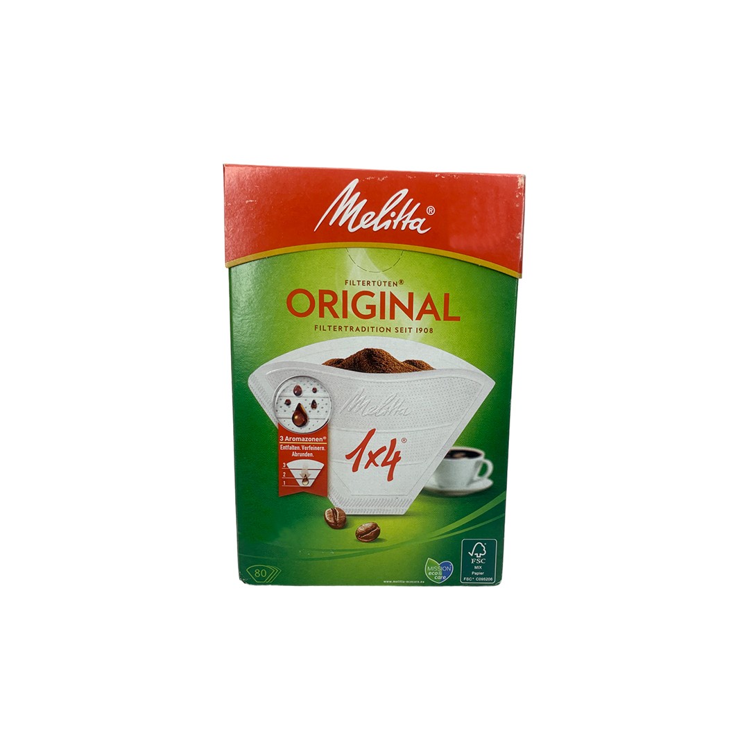 Filtros De Papel 1X4 Para Cafetera Bosch 80 Unidades-1
