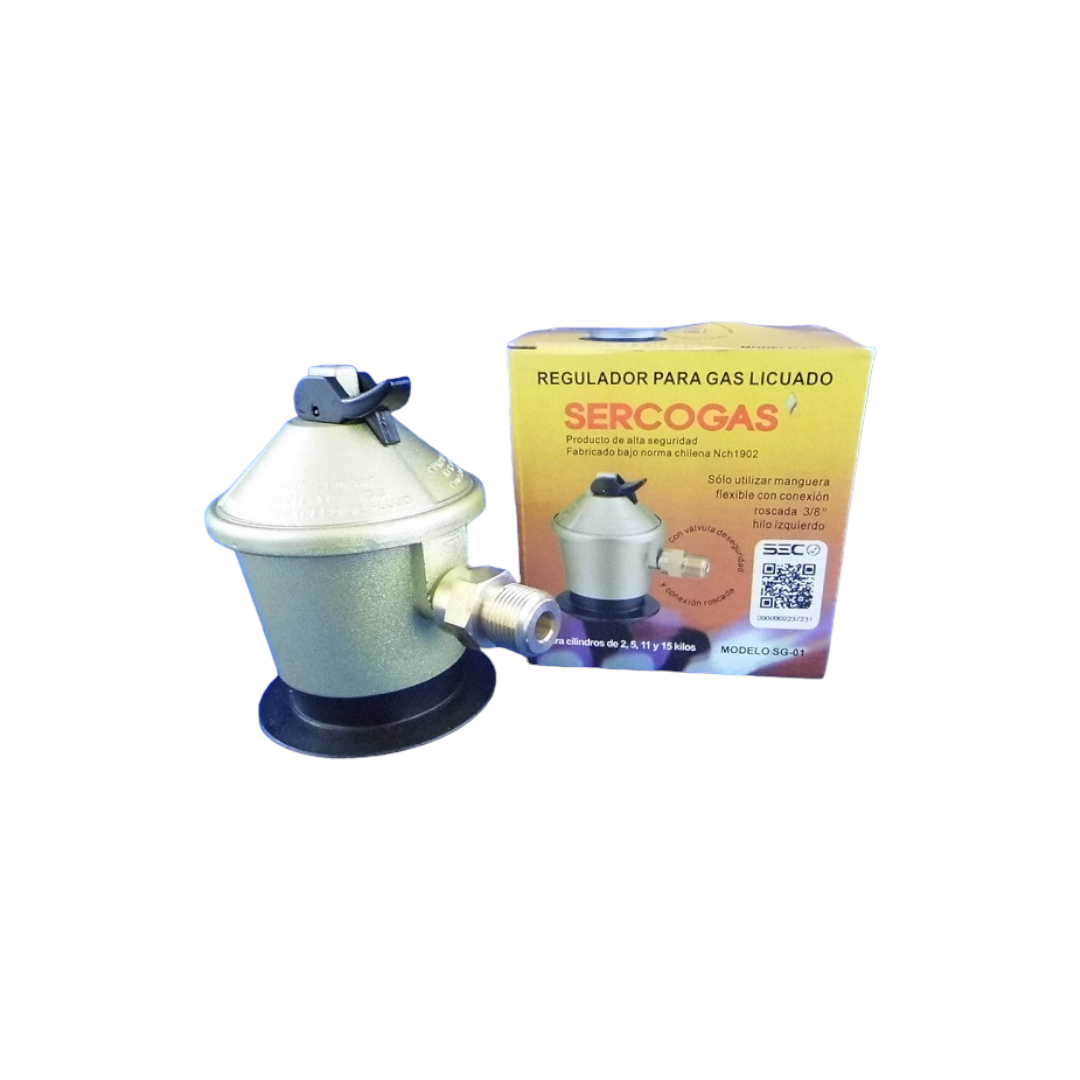Regulador De Gas Para Estufa Y Cocina Sercogas Certificado