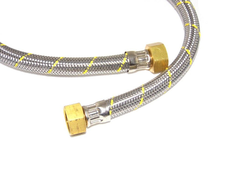 Flexible Gas Hi1/2X1/2 60 Cm Certificado Acero-2