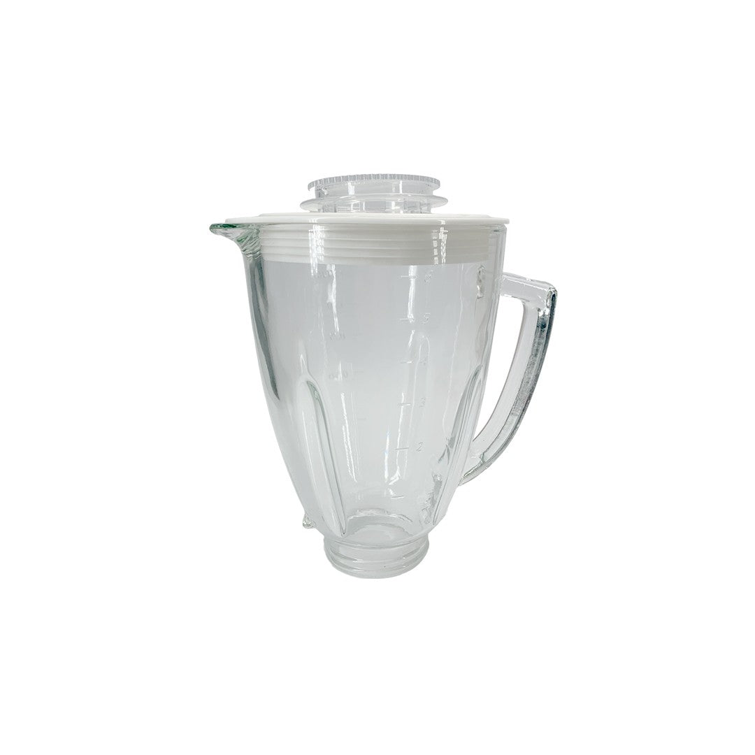 Vaso De Vidrio Con Tapa Para Juguera Oster Blstmg