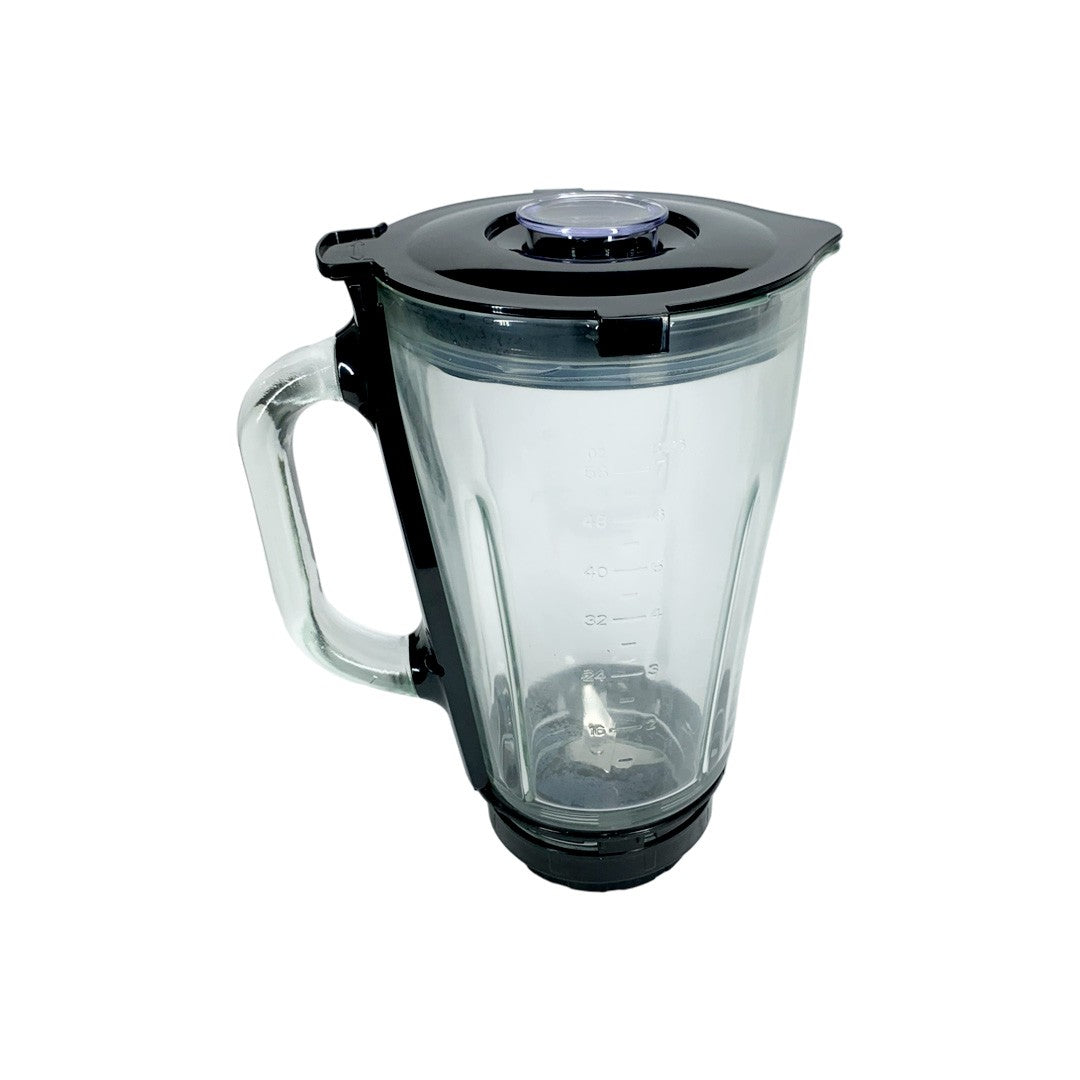 Vaso De Vidrio + Tapa Y Cortador Para Licuadora Somela Bl-1500-1