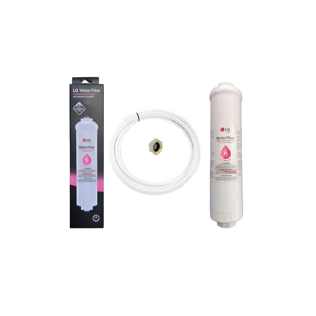 Filtro Externo + Kit Instalación Refrigerador Lg Original (Ver Modelos)