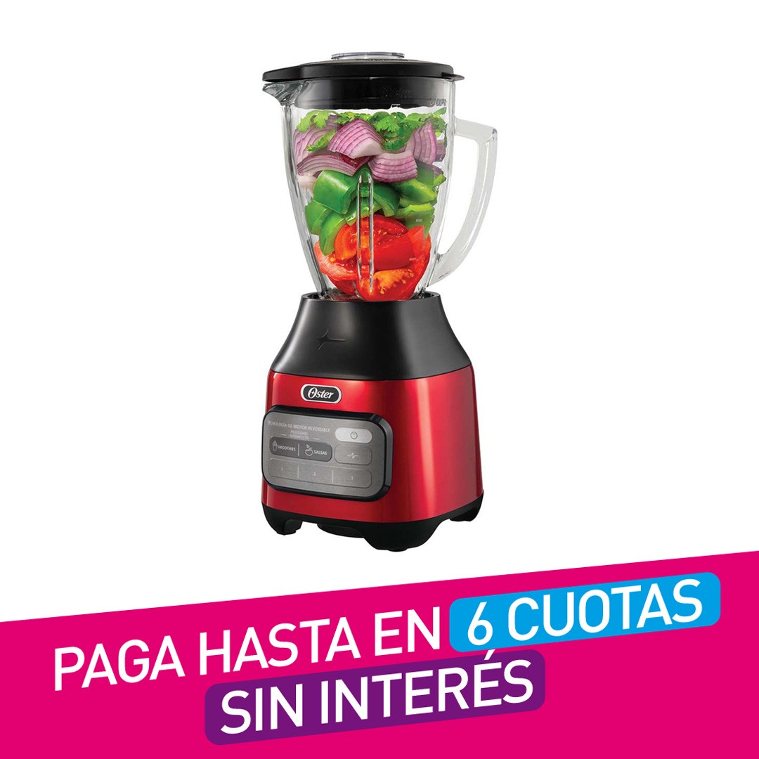 Licuadora Oster® Con Tecnología Reversible Y 3 Velocidades Blstpegcrt-5