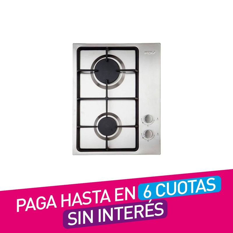 Encimera A Gas 2 Quemadores Fdv Design 2G 2.0-5