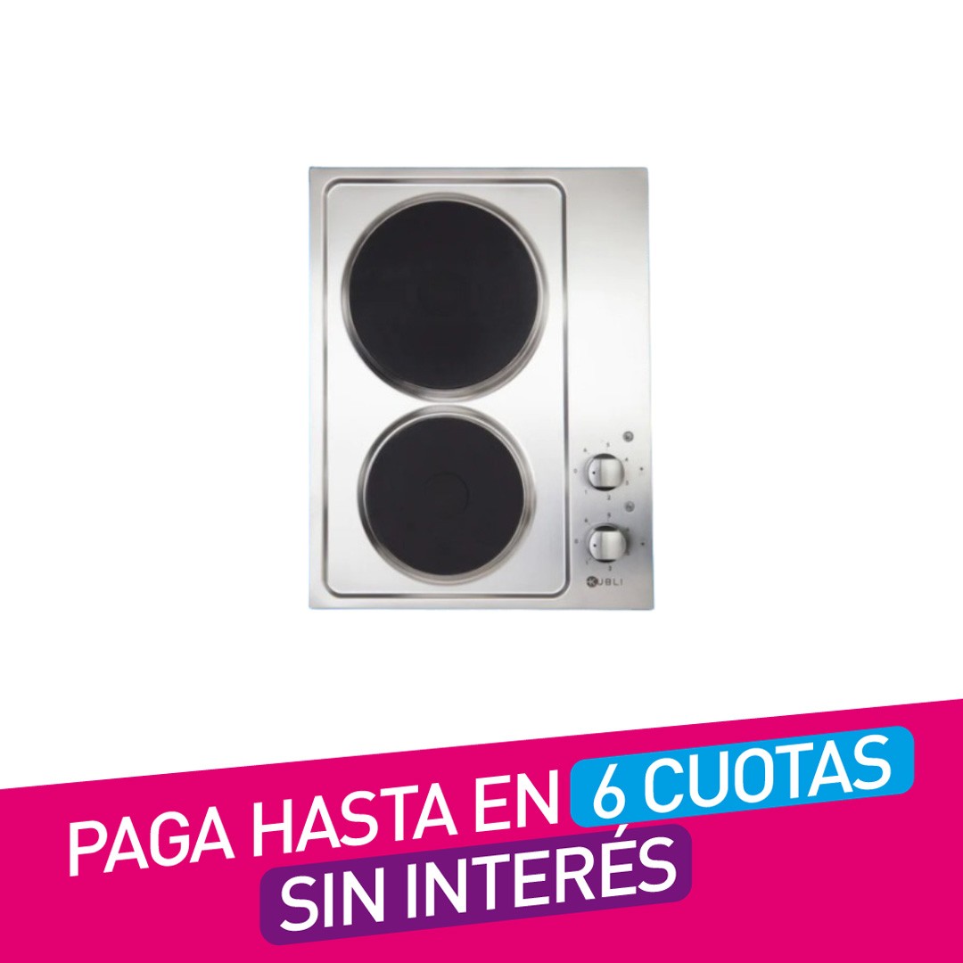Encimera Eléctrica 2 Platos Kubli Neu 2P 50-4