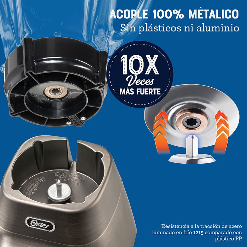 Licuadora Oster® Con Tecnología Reversible Y Vaso Blend-N-Go Blstpyg1312Xbg-7