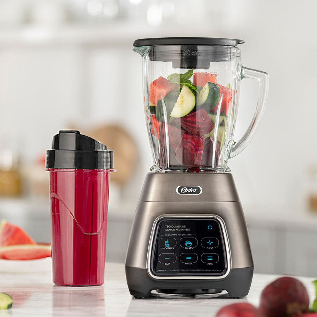 Licuadora Oster® Con Tecnología Reversible Y Vaso Blend-N-Go Blstpyg1312Xbg-8
