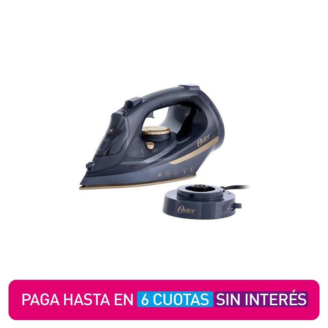 Plancha De Vapor Inalámbrica Oster® 2 En 1 Gcstcc5000-6