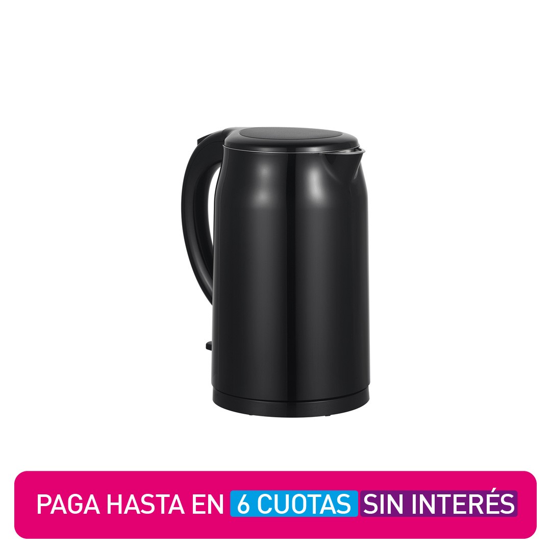 Hervidor Eléctrico Doble Pared 1.7 Lt Mk-17Pbk