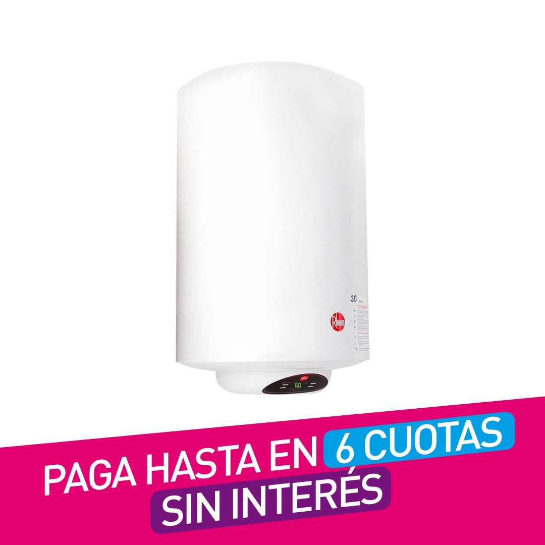 Termo Eléctrico Mural Rheem 30 Litros-4