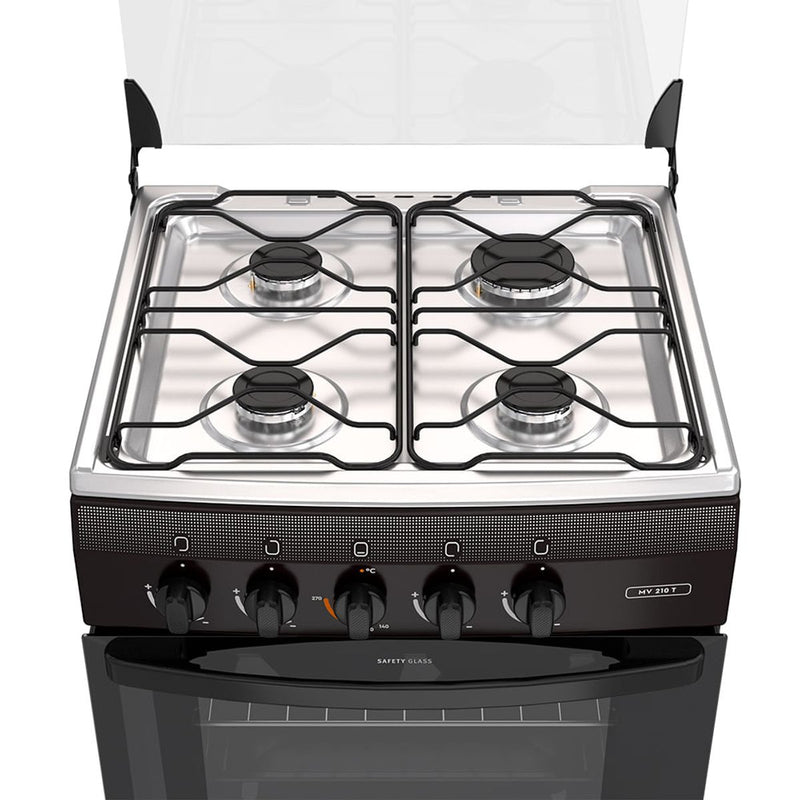 Cocina A Gas Mademsa 4 Platos MV 210 T Negra-3