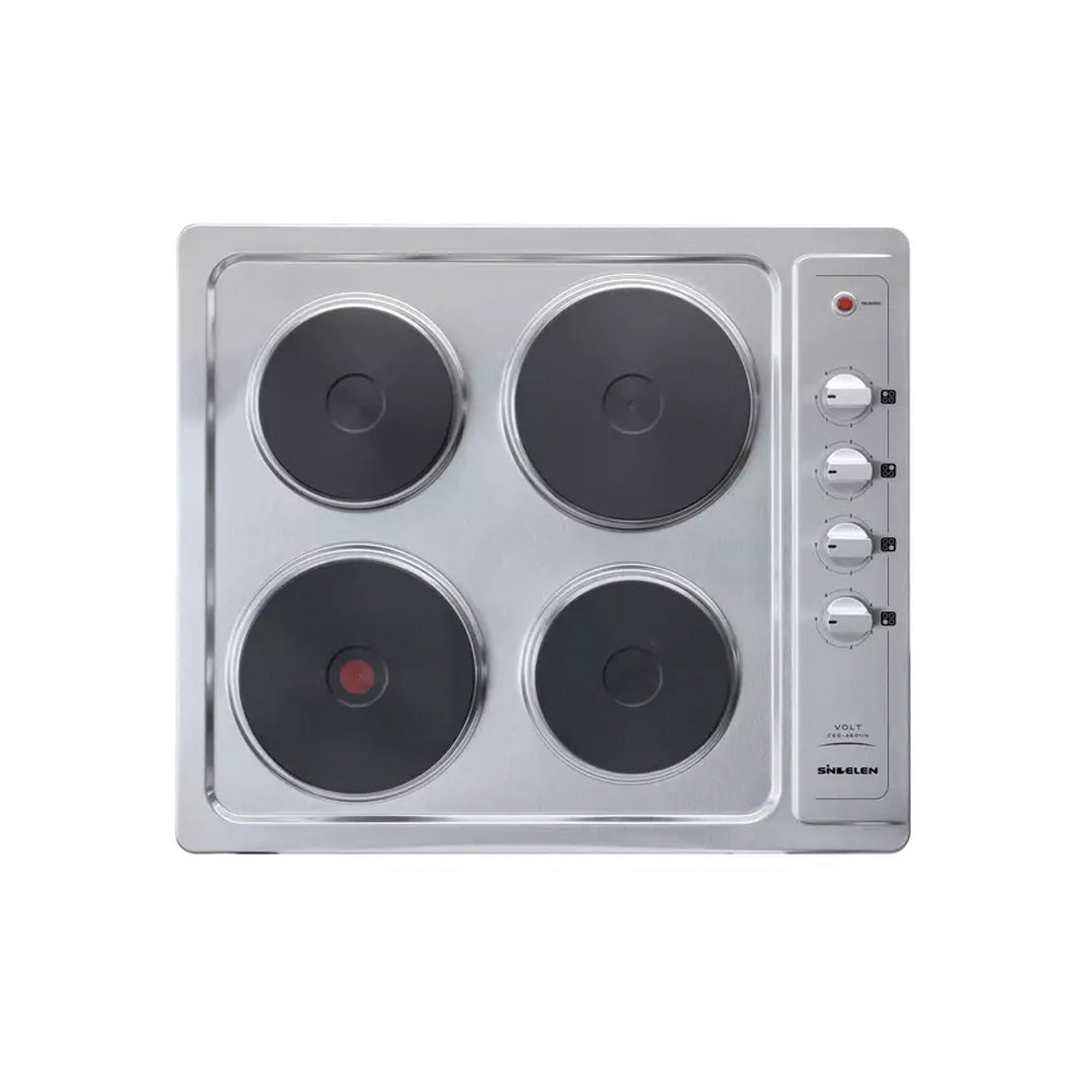 Encimera Eléctrica Sindelen 4 Platos Inox CEE-4601IN-1