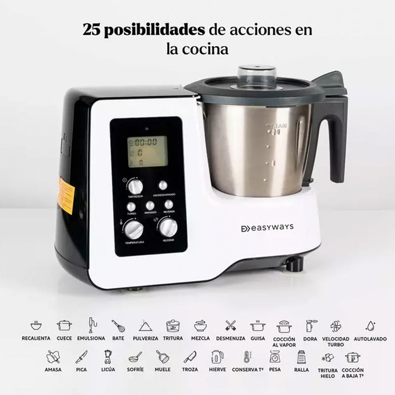 Robot De Cocina Easyways Kitchen Pro SPM128J-3