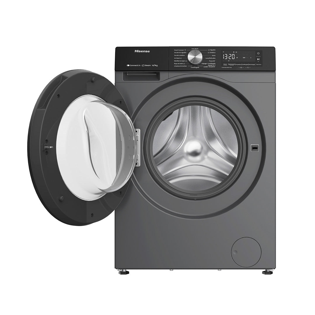 Lavadora Secadora Carga Frontal 14/9 Kg Hisense WD3S1443BT1-3