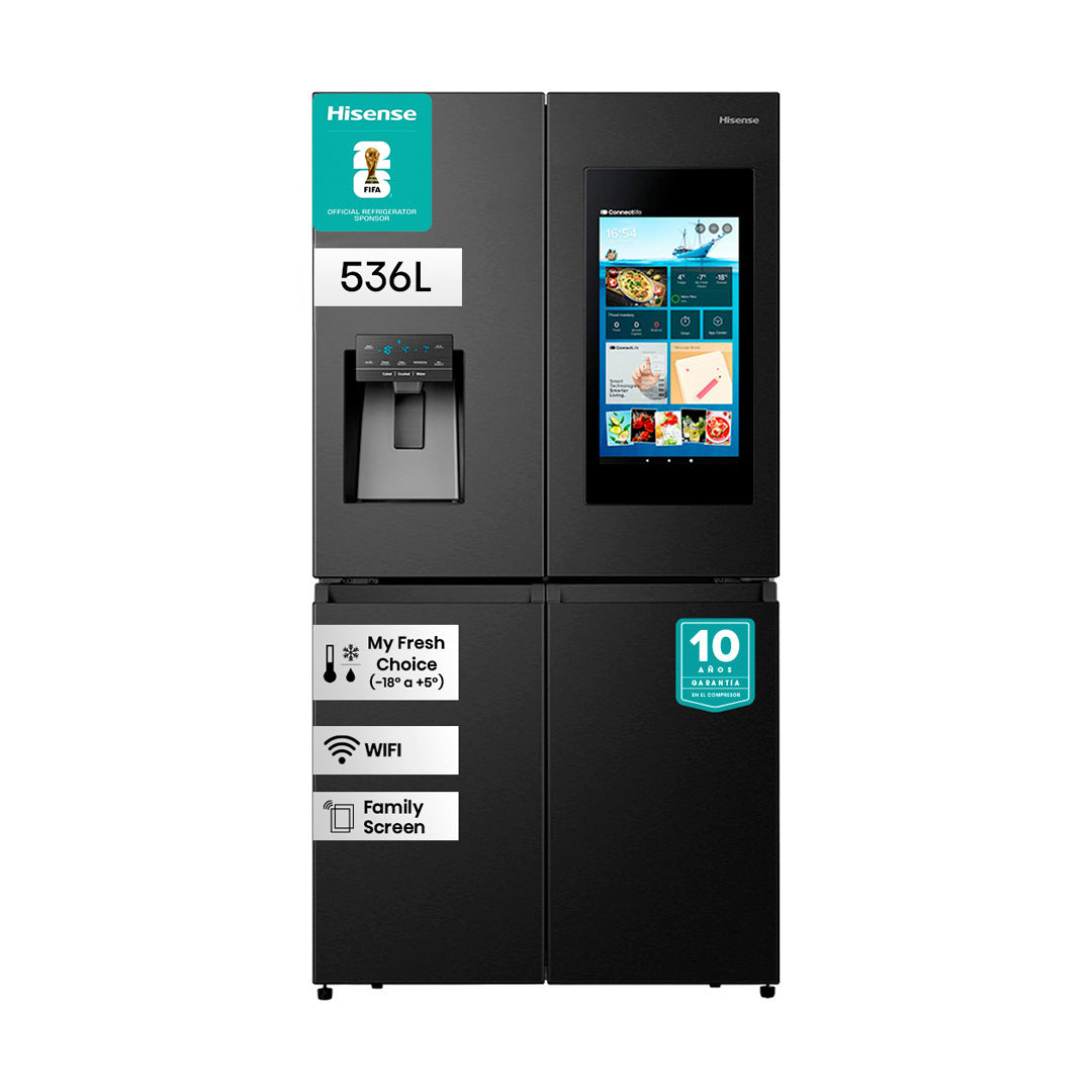 Refrigerador Cross Door 536 L Hisense RQ697HB