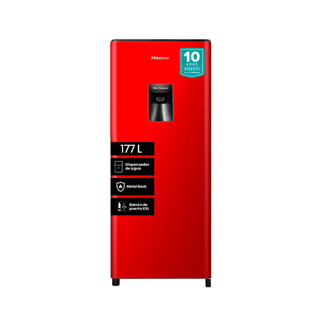 Refrigerador Single Door 177 L Hisense HRO179RD