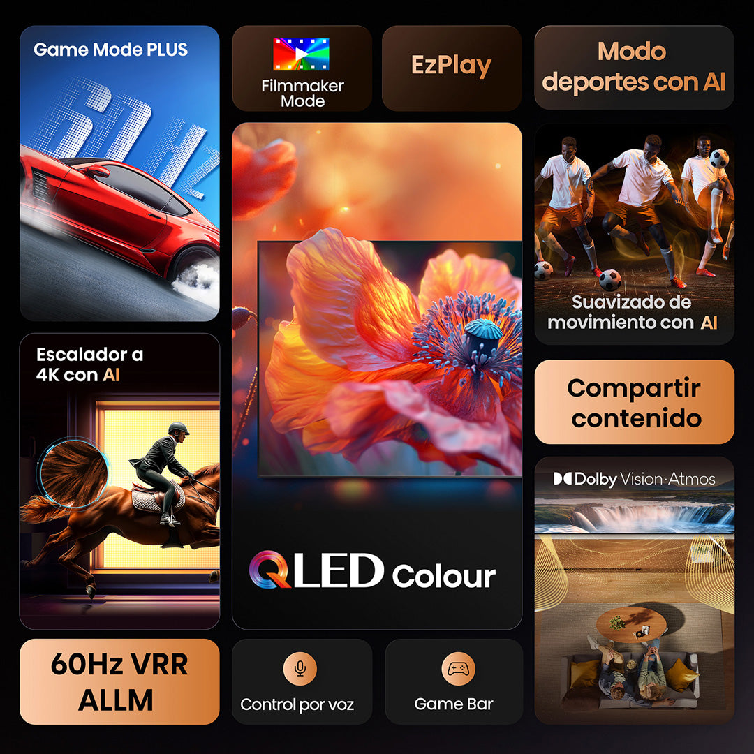 Smart TV QLED 55Q7QG 55'' Hisense
