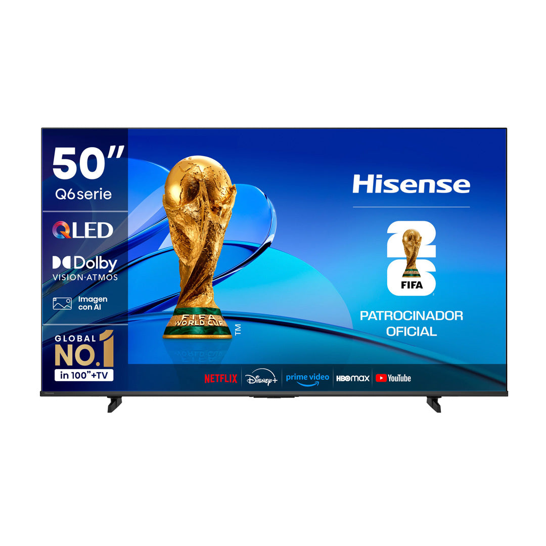 Smart TV Serie A6N 4K TV 50Q6QV 50'' Hisense